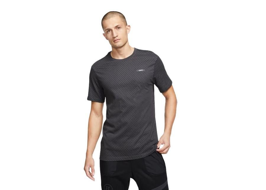 Miesten jalkapallopaita Nike F.C. Dry Tee Small Block M CD0169-060 kuvasuurennos