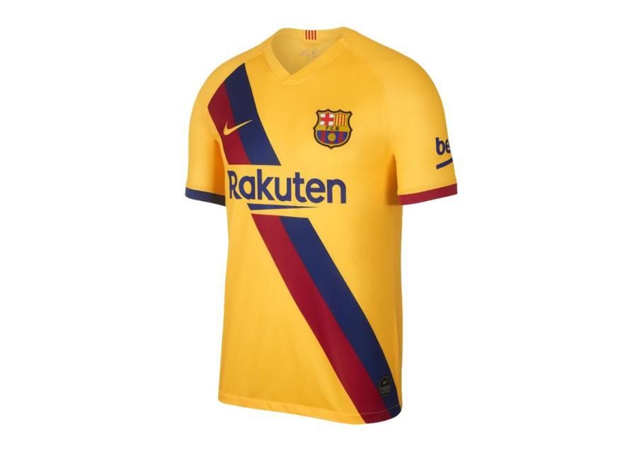 Miesten jalkapallopaita Nike FC Barcelona Breathe Stadium Away 19/20 M AJ5531-728 kuvasuurennos