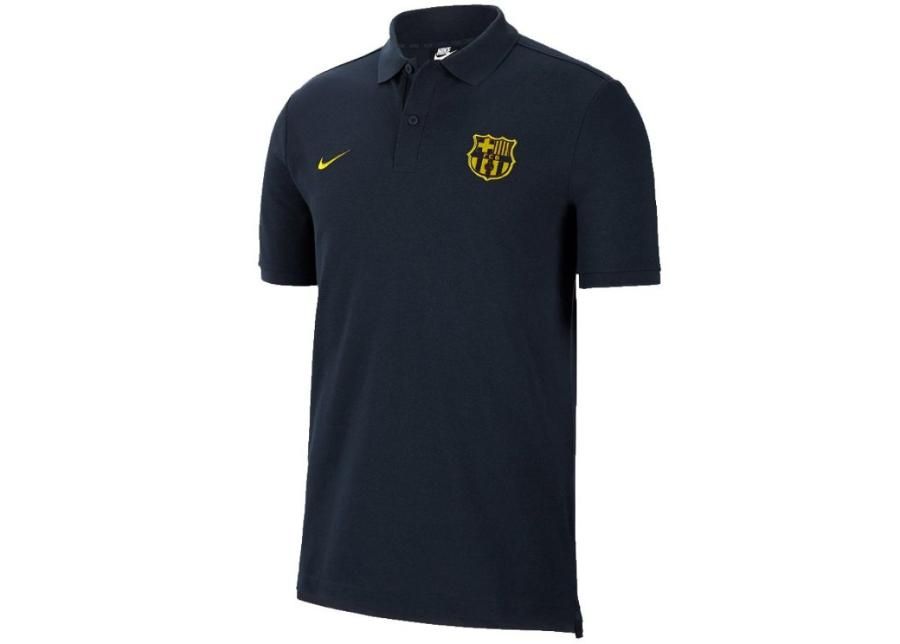 Miesten jalkapallopaita Polo Nike FC Barcelona NK Tee Core Match M AT4459-475 kuvasuurennos