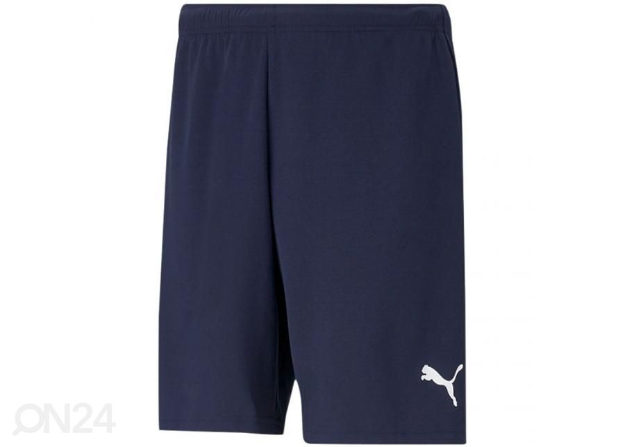 Miesten jalkapalloshortsit Puma teamRISE Short Peacoat kuvasuurennos