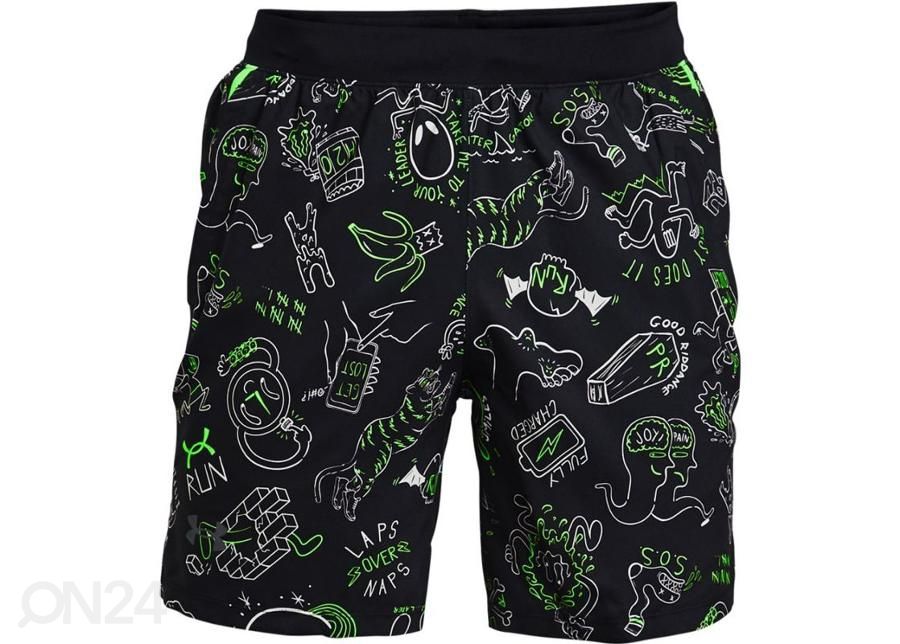 Miesten juoksushortsit Under Armour Run Ur Face Off Short kuvasuurennos