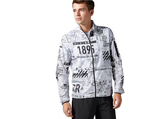 Miesten juoksutakki Reebok One Series Running Wind Breaker M BK7337 kuvasuurennos