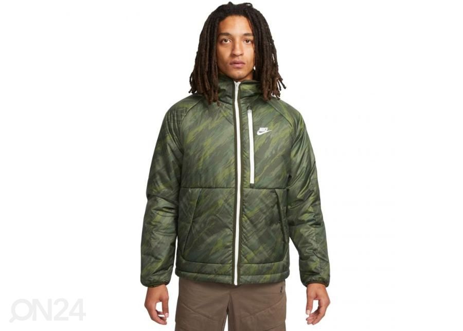 Miesten kevät-syystakki Nike NSW Therma-FIT Legacy HD Jkt Aop M DD6982 355 kuvasuurennos
