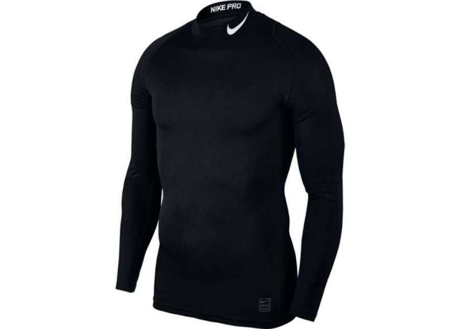 Miesten kompressiopaita Nike M NP TOP LS Comp MOCK M 838079-010 kuvasuurennos
