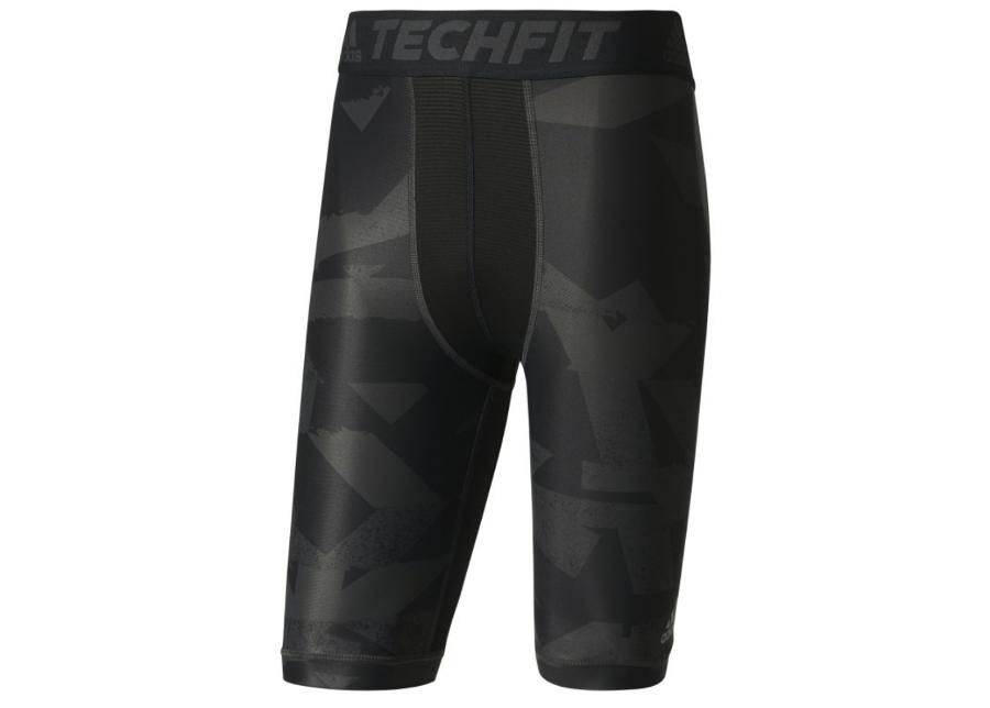 Miesten kompressioshortsit Adidas Techfit Chill Print Tights M CD3891 kuvasuurennos