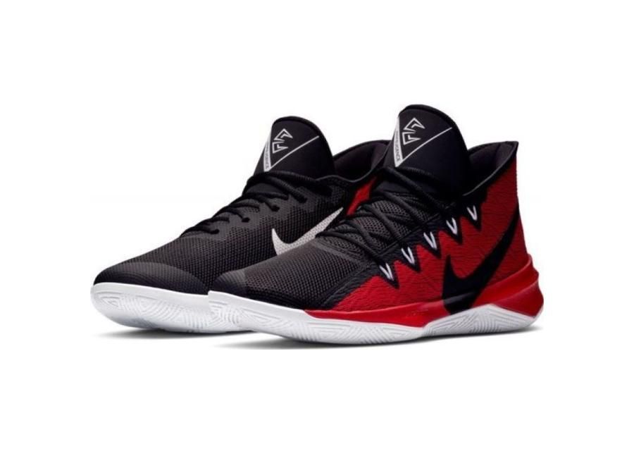 Miesten koripallokengät Nike Zoom Evidence III M AJ5904 001 musta-punainen kuvasuurennos