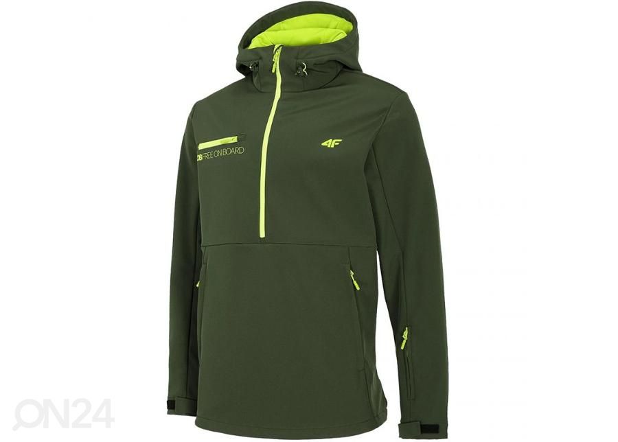 Miesten kuoritakki softshell 4F kuvasuurennos