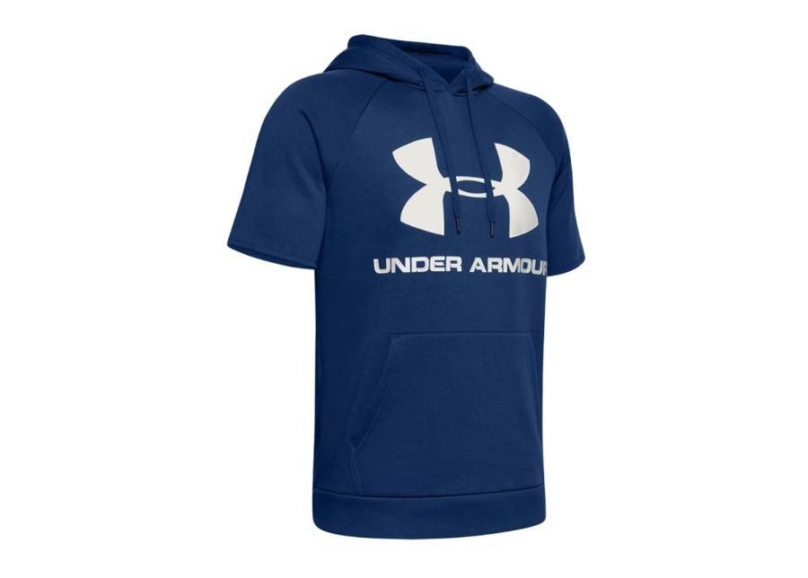 Miesten lyhythihainen huppari Under Armour Rival Fleece Logo M 1345624-449 kuvasuurennos