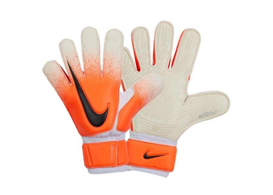 Miesten maalivahdin hanskat Nike GK PRMR SGT SU19 GS3375 100 oranssi-valkoinen kuvasuurennos