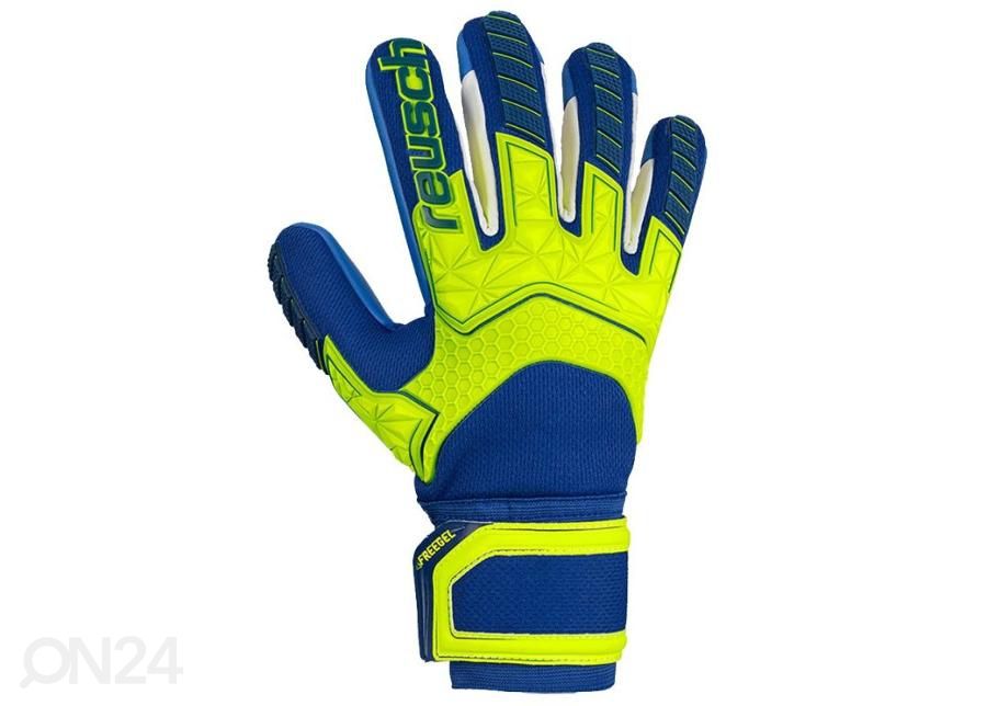 Miesten maalivahdin hanskat Reusch Attrakt Freegel S1 Finger Support LTD kuvasuurennos