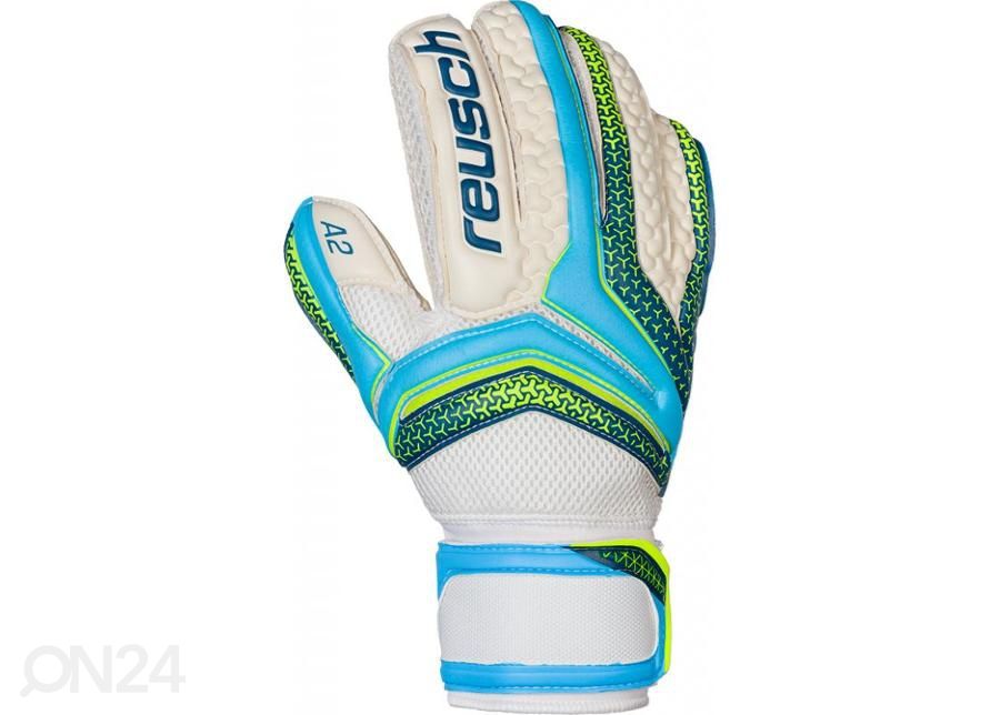 Miesten maalivahdin hanskat Reusch Serathor Prime A2 M 37 70 435 401 kuvasuurennos