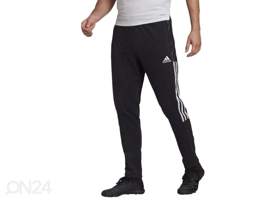 Miesten pitkät jalkapallohousut Adidas Tiro 21 Sweat Pants kuvasuurennos