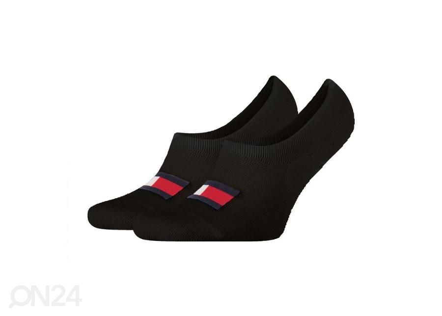 Miesten sukat Tommy Hilfiger Footie High Cut 2 paria kuvasuurennos