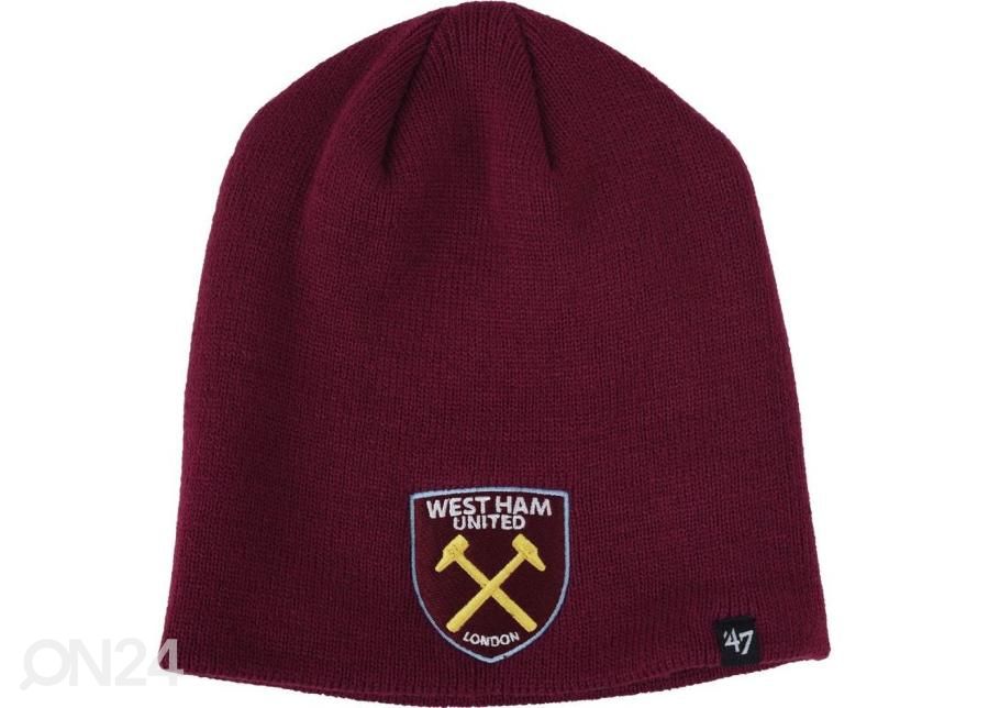 Miesten talvipipo 47 Brand EPL West Ham UFC Beanie kuvasuurennos