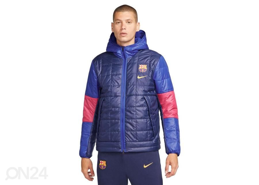 Miesten talvitakki Nike FC Barcelona Synthetic-Fill kuvasuurennos