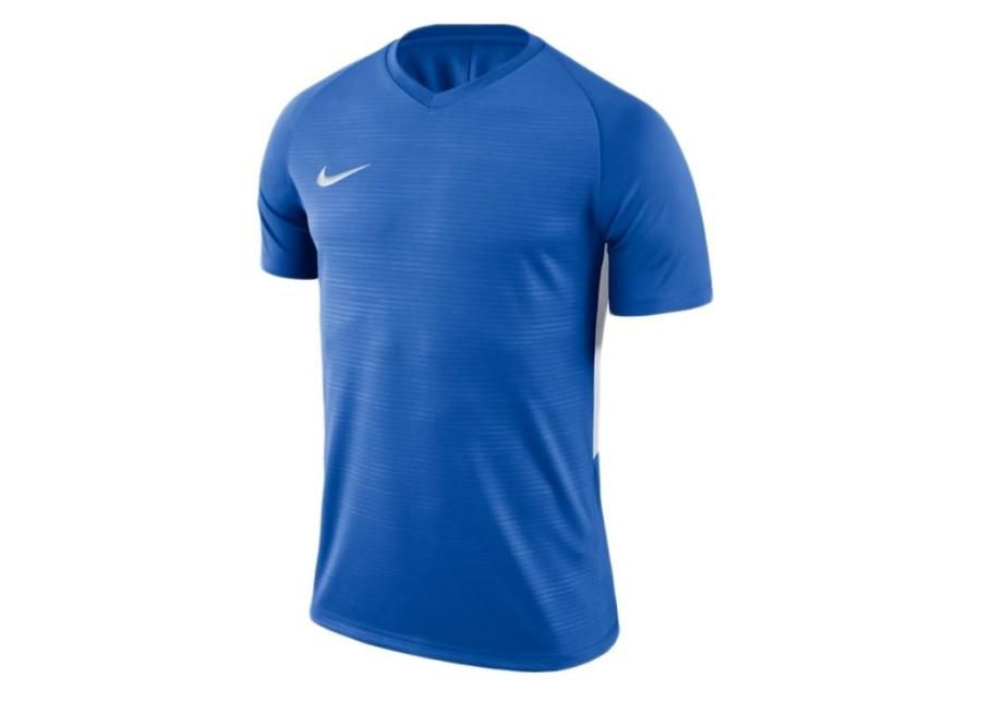 Miesten treenipaita Nike NK Dry Tiempo Prem Jsy SS M 894230 463 sininen kuvasuurennos