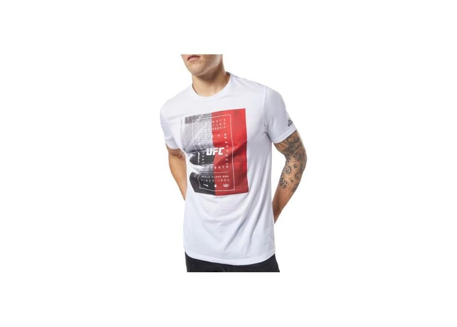 Miesten treenipaita Reebok UFC Fan Gear Text Tee M EC1274 kuvasuurennos