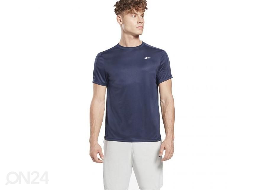 Miesten treenipaita Reebok Workout Ready Short Sleeve Tech Tee kuvasuurennos