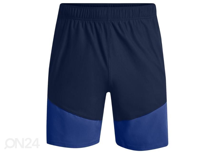 Miesten treenishortsit Under Armour Knit Woven Hybrid Shorts kuvasuurennos