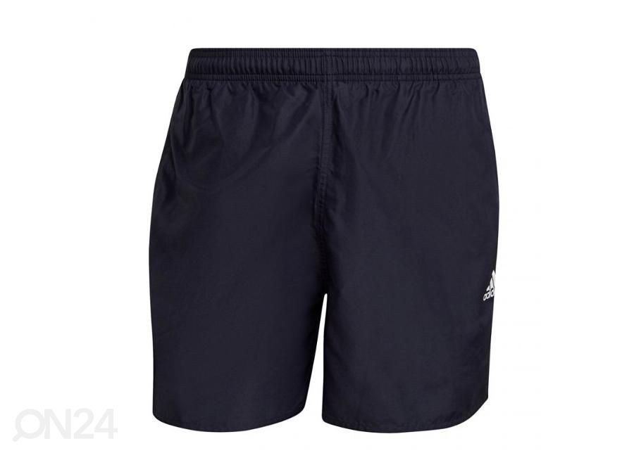 Miesten uimahousut Adidas Short Length Solid Swim kuvasuurennos
