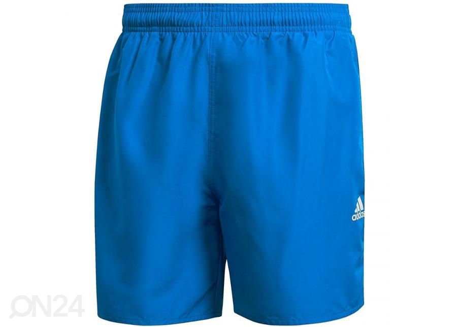 Miesten uimahousut Adidas Short Length Solid Swim kuvasuurennos