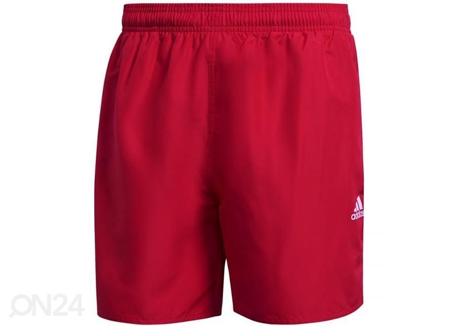 Miesten uimahousut Adidas Short Length Solid Swim kuvasuurennos
