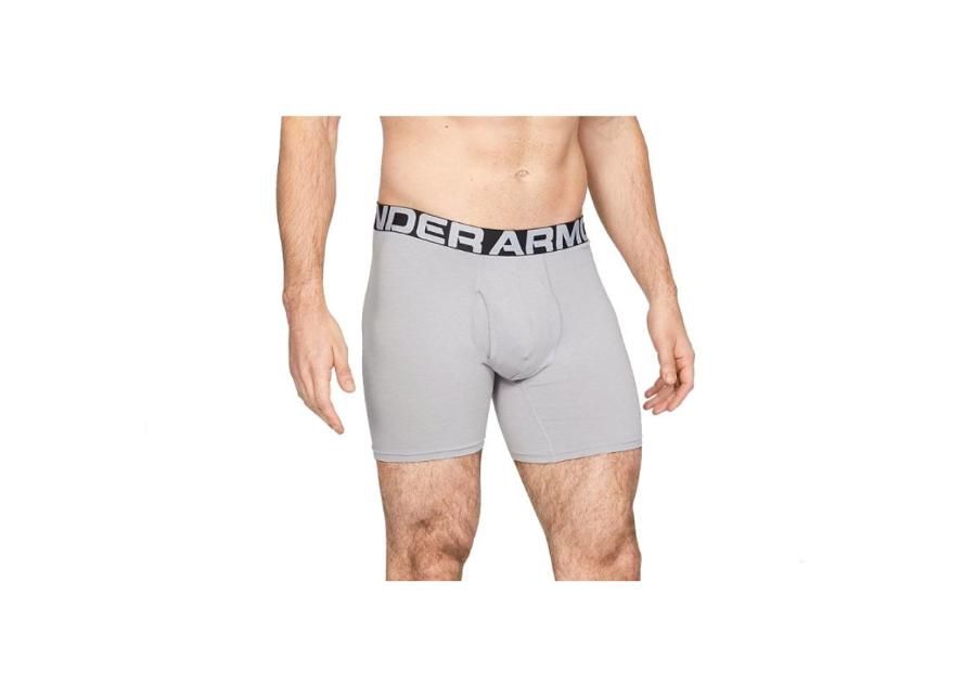 Miesten urheilu alushousut 3 paria Under Armour Charged Cotton 6 Boxerjock M 1327426-012 kuvasuurennos