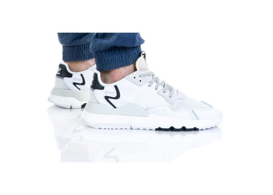 Miesten vapaa-ajan kengät Adidas Nite Jogger M EE6255 kuvasuurennos