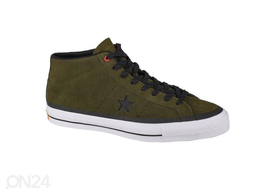 Miesten vapaa-ajan kengät Converse One Star Pro Suede Mid kuvasuurennos