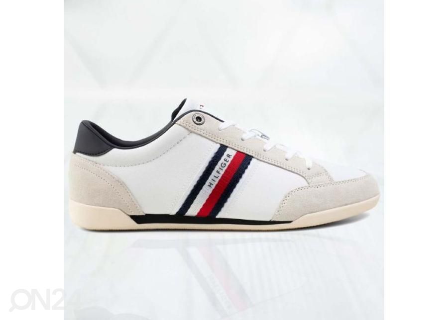 Miesten vapaa-ajan kengät Tommy Hilfiger Corporate Material Mix Leather kuvasuurennos