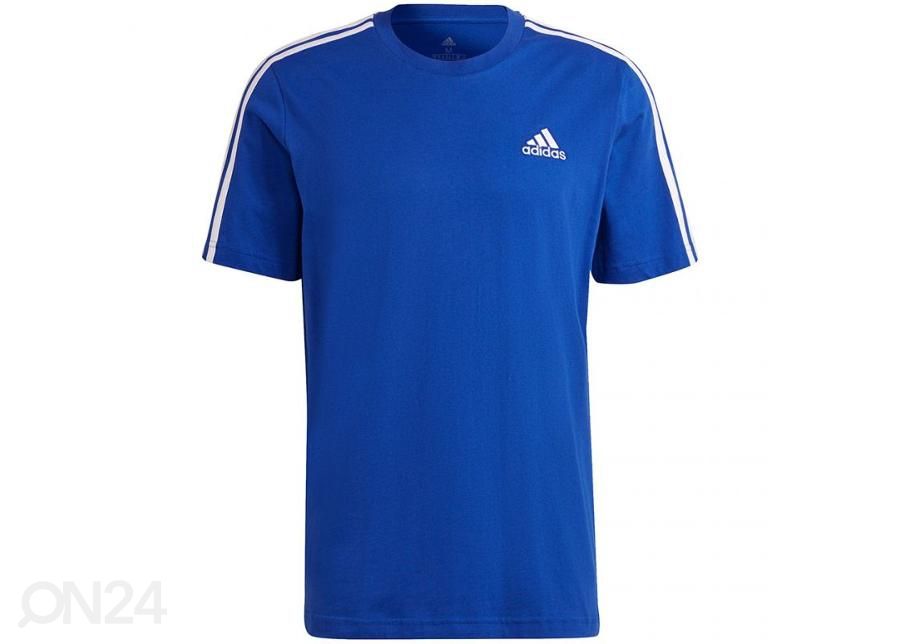 Miesten vapaa-ajan paita Adidas Essentials 3-Stripes kuvasuurennos
