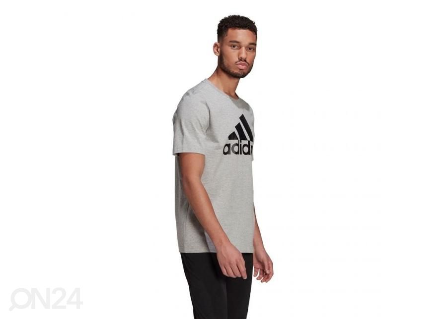 Miesten vapaa-ajan paita Adidas Essentials Big Logo kuvasuurennos