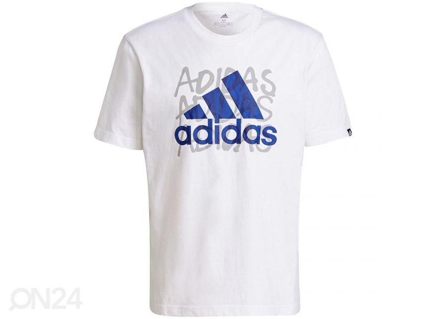 Miesten vapaa-ajan paita Adidas Overspray Graphic Tee kuvasuurennos