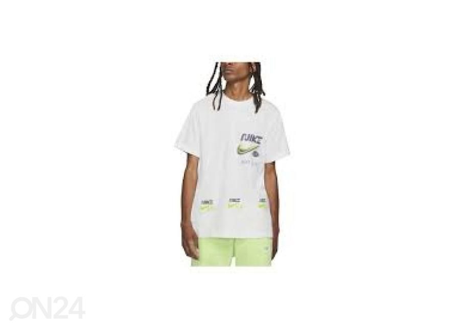 Miesten vapaa-ajan paita Nike NSW Tee Multibrand Swoosh kuvasuurennos