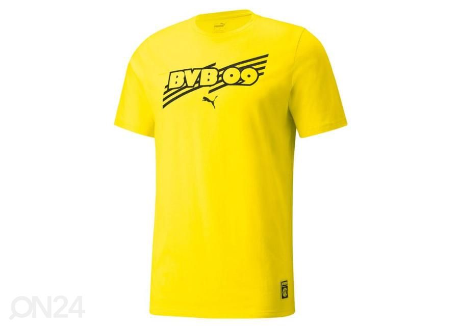 Miesten vapaa-ajan paita Puma Borussia Dortmund Tee kuvasuurennos