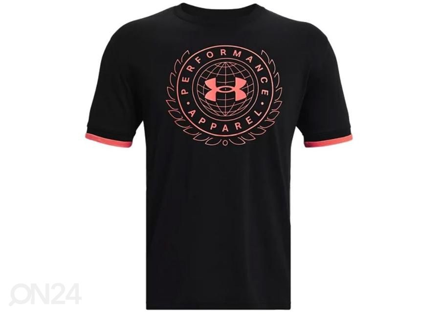 Miesten vapaa-ajan paita Under Armour sportstyle Crest SS kuvasuurennos