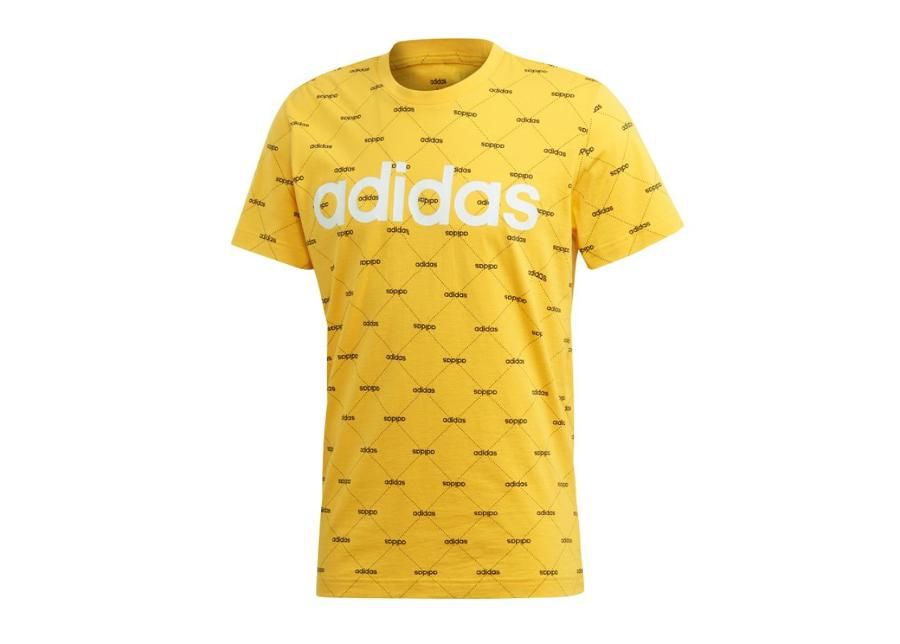 Miesten vapaa-ajanpaita Adidas Linear Graphic M EJ5557 kuvasuurennos