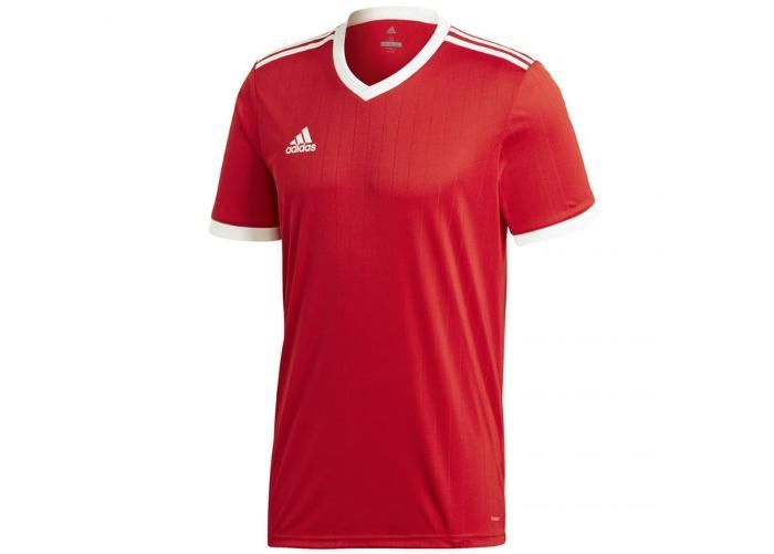Miesten vapaa-ajanpaita Adidas Tabela 18 Jersey punainen M kuvasuurennos