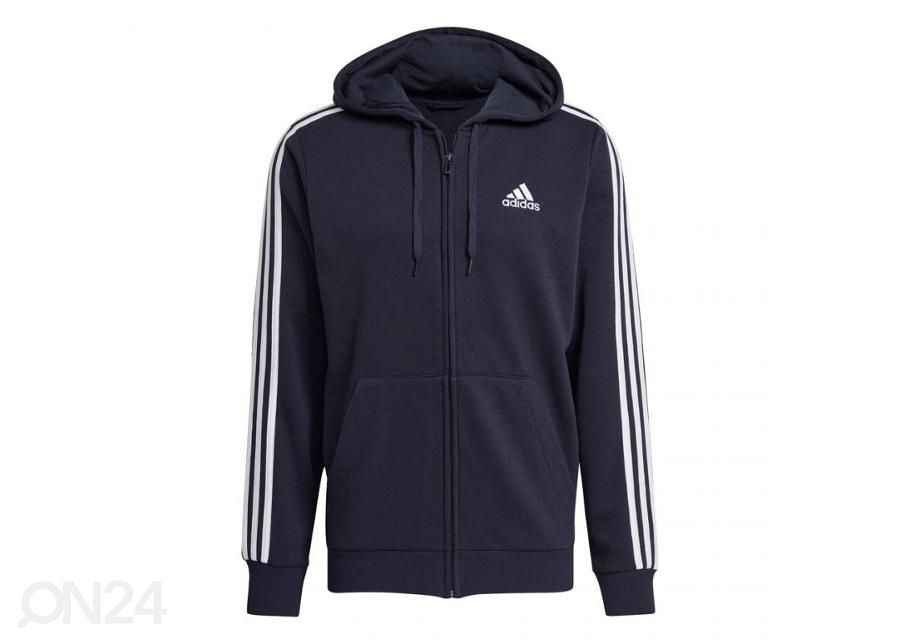 Miesten verryttelytakki Adidas Essentials Full-Zip Hoodie kuvasuurennos
