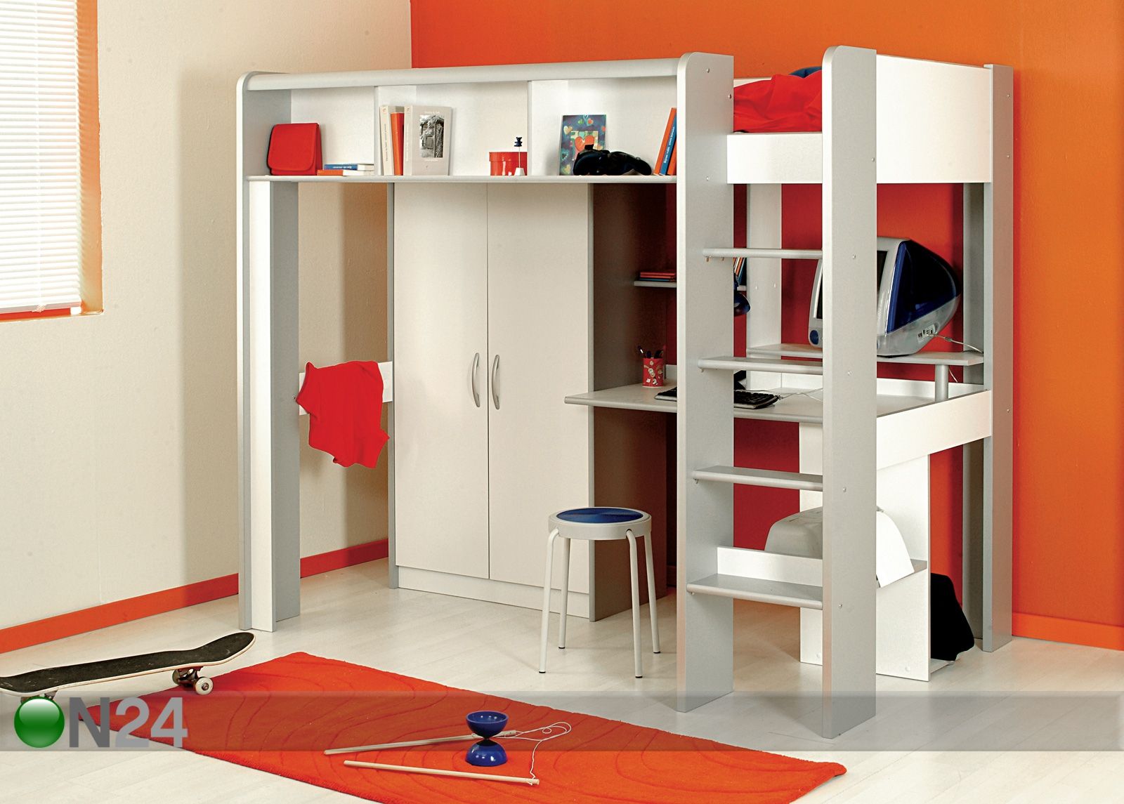 Monitoimisänky SPACE 90x200 cm kuvasuurennos