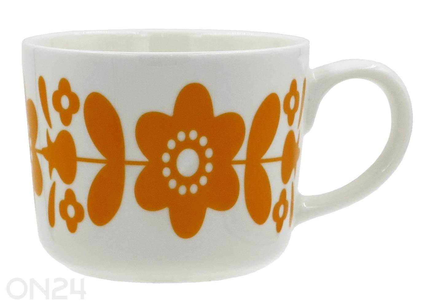Muki Retro keltainen 350 ml, 2 kpl kuvasuurennos
