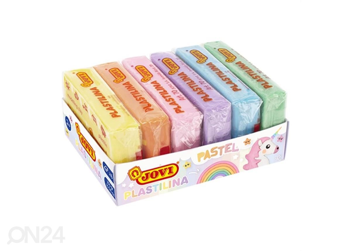 Muovailuvaha Jovi 6 pastellivärillä kuvasuurennos