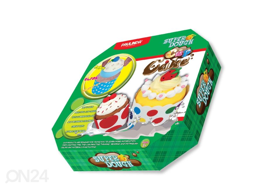 Muovailuvaha SUPER DOUGH KERMAKAKKU kuvasuurennos