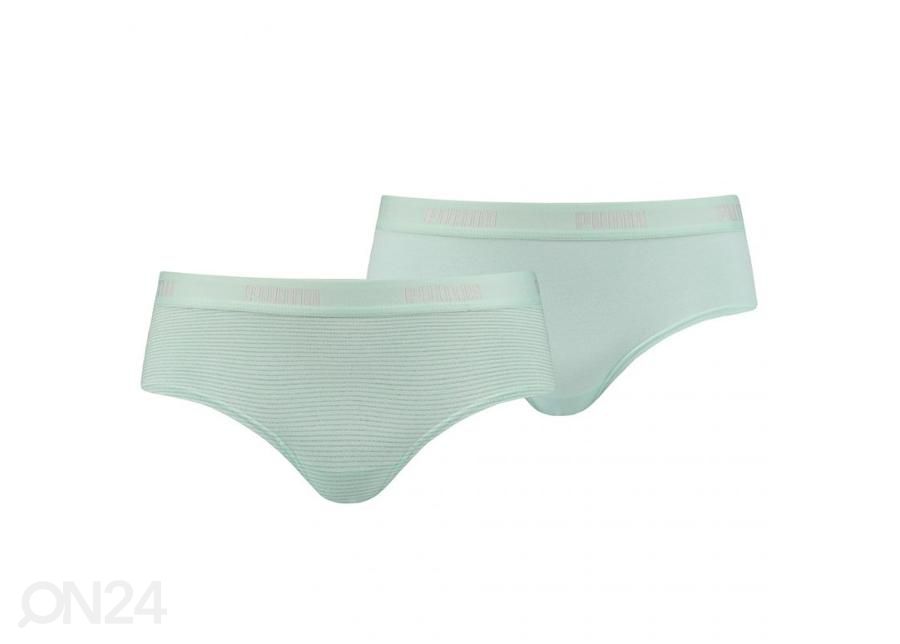 Naisten alushousut Puma Metal Stripe Hipster 2P W 907635 01 kuvasuurennos