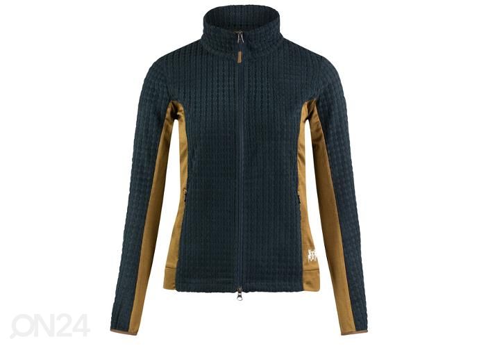Naisten fleece-ratsastustakki darcey 36 tummansininen/beige kuvasuurennos