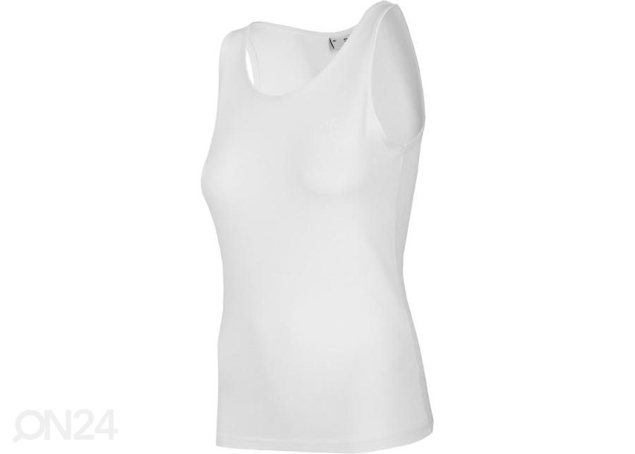 Naisten hihaton treenipaita 4F W NOSH4-TSD003 kuvasuurennos