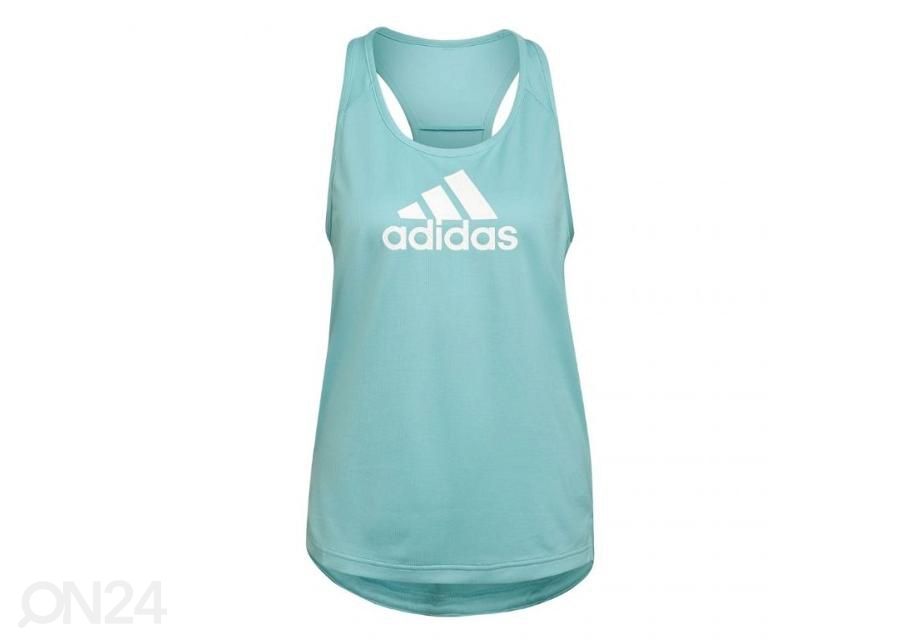 Naisten hihaton treenipaita Adidas Aeroready Designed 2 Move kuvasuurennos