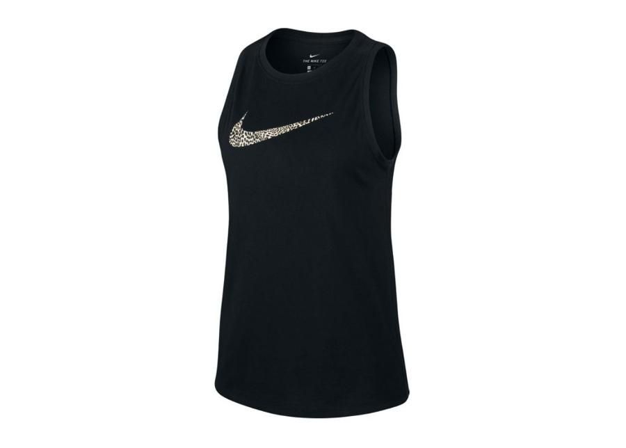 Naisten hihaton treenipaita Nike WMNS Dry Leopard Tank W CW1179-010 kuvasuurennos
