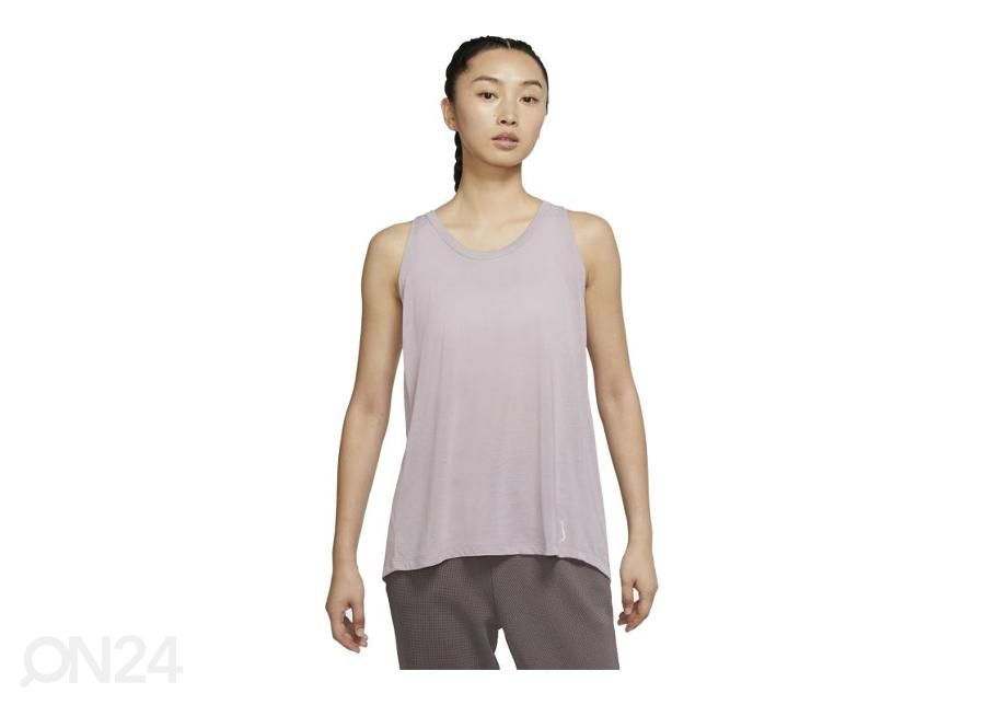 Naisten hihaton treenipaita Nike Yoga Dri-FIT kuvasuurennos