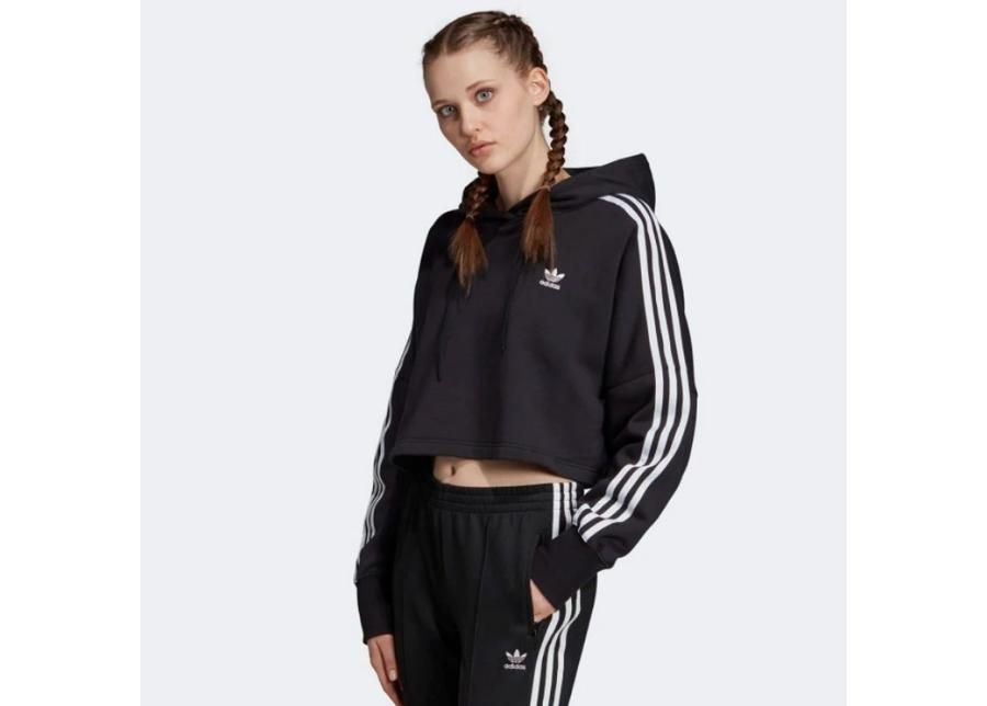 Naisten huppari Adidas Originals Cropped Hoodie W ED7554 kuvasuurennos